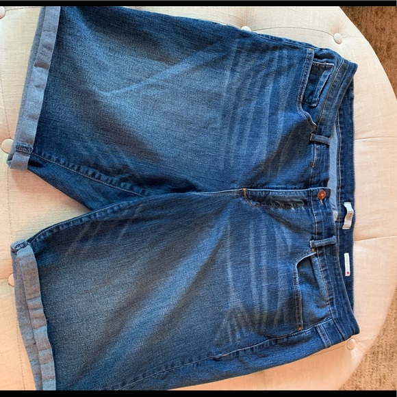 vintage america blues boho bermuda shorts